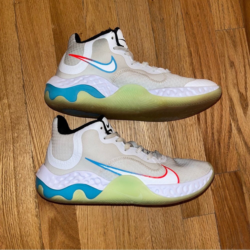 Nike Renew Elevate anti-slip wear-resistant Low-top basketball shoes CK2669-100